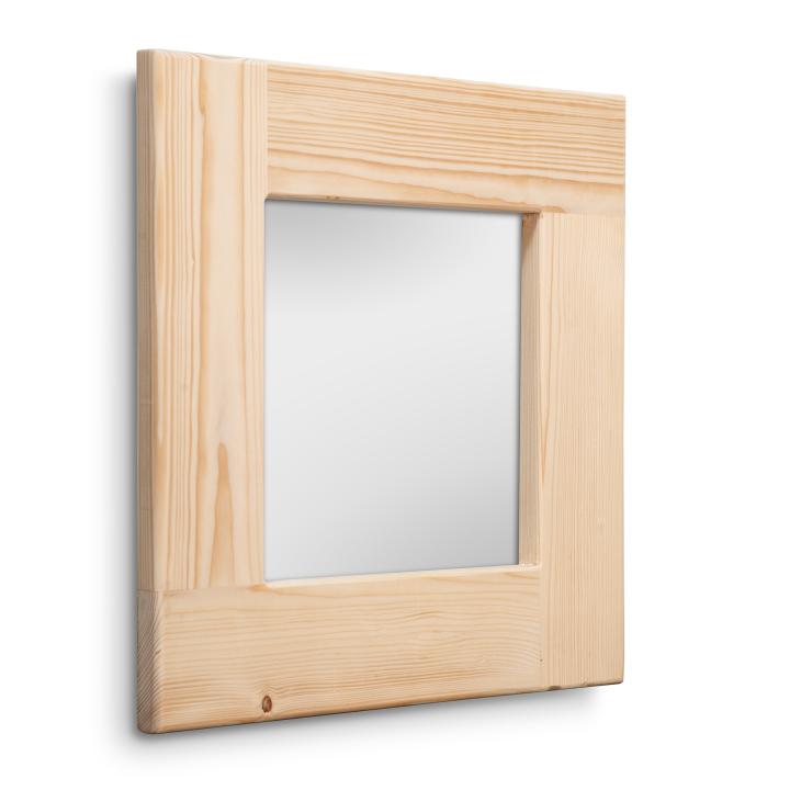 Espejo de madera cuadrado HANAE