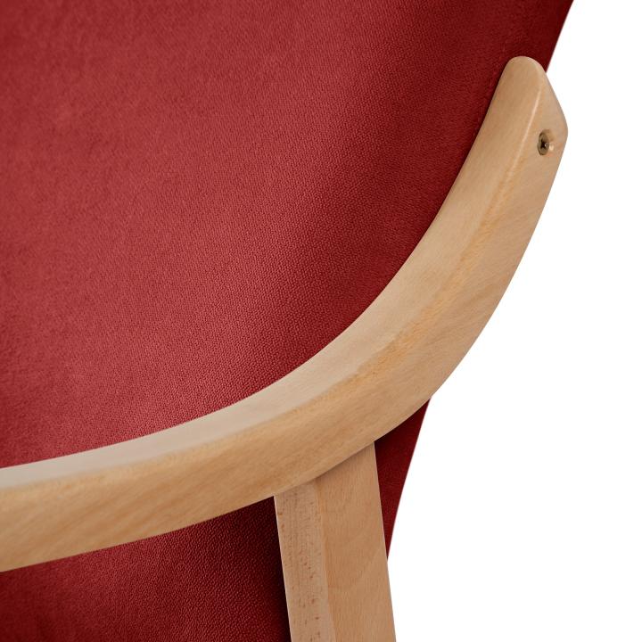 Silla de madera tapizado CALPE HAYA 