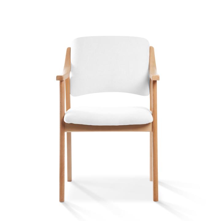 Silla de madera tapizado CALPE HAYA 