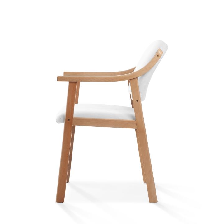 Silla de madera tapizado CALPE HAYA 