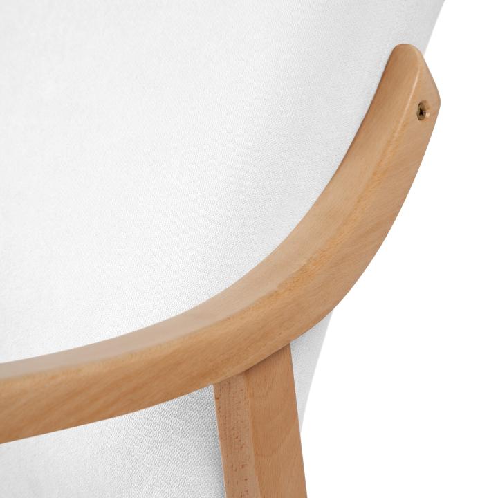 Silla de madera tapizado CALPE HAYA 