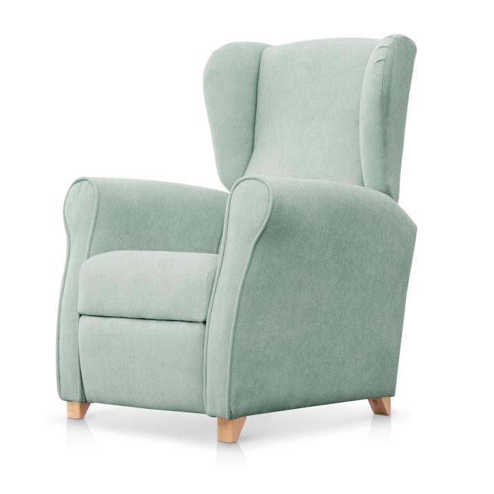 Sillón reclinable tapizado IRENE