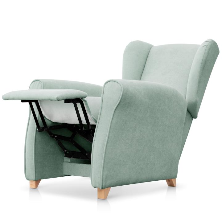 Sillón reclinable tapizado IRENE