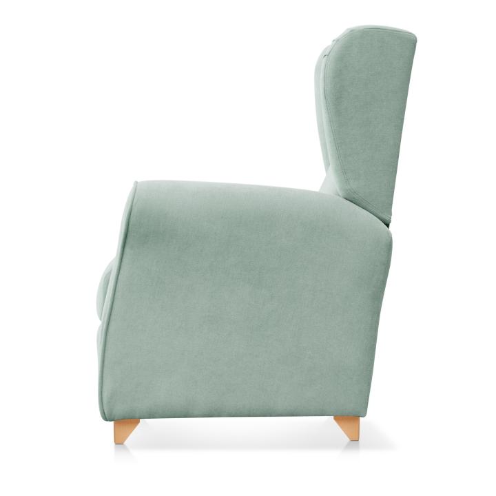 Sillón reclinable tapizado IRENE