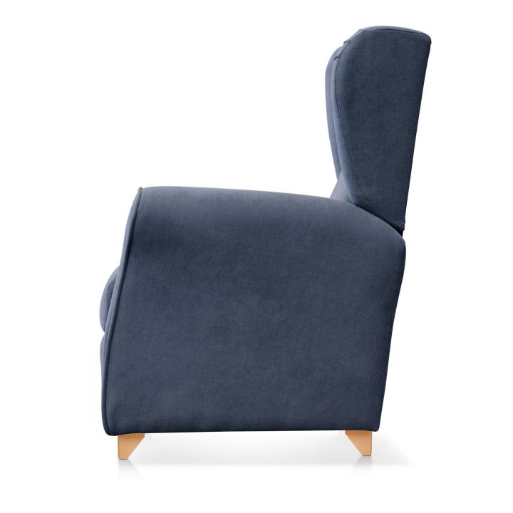 Sillón reclinable tapizado IRENE
