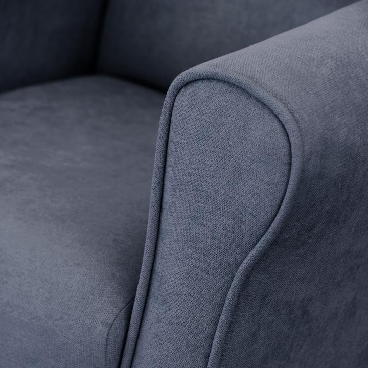 Sillón reclinable tapizado IRENE