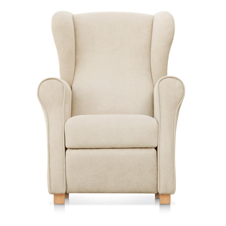 Sillón reclinable tapizado IRENE