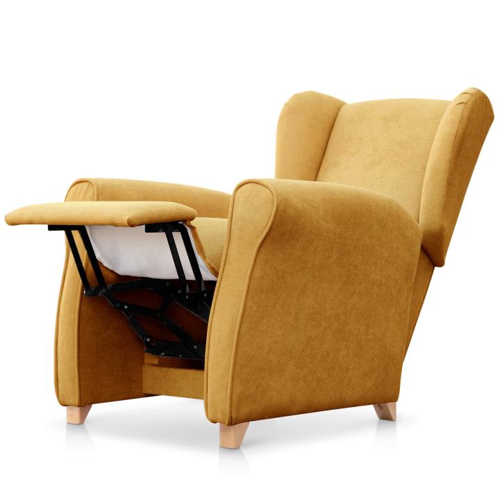 Sillón reclinable tapizado IRENE