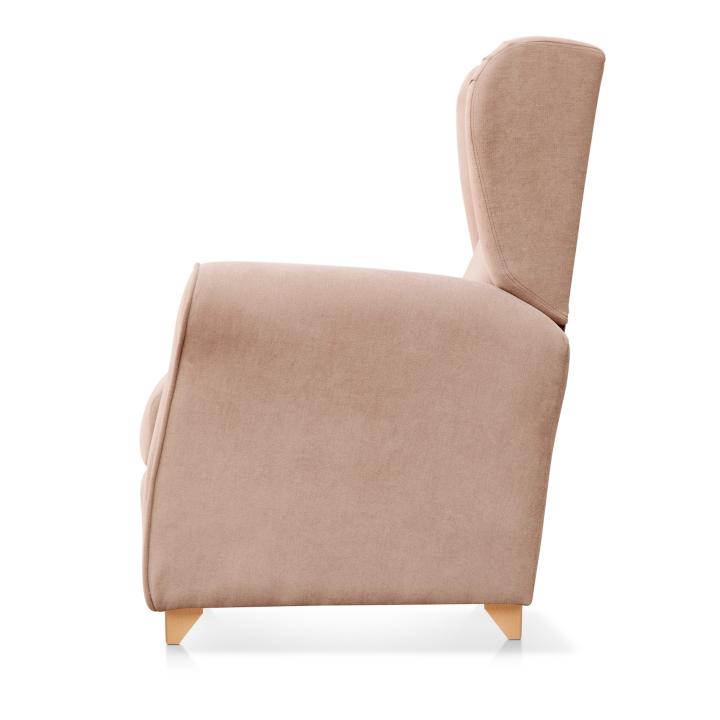 Sillón reclinable tapizado IRENE