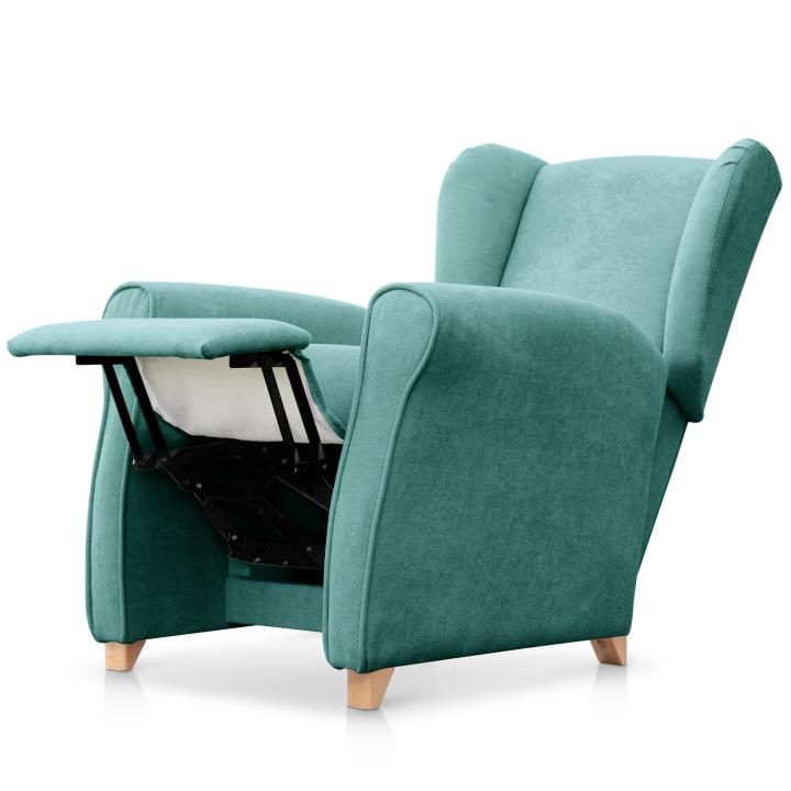 Sillón reclinable tapizado IRENE