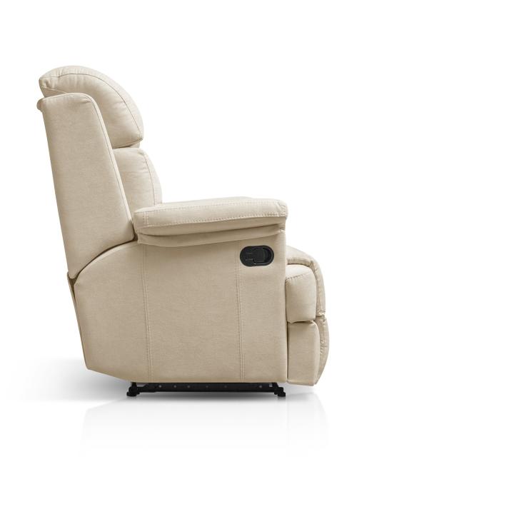 Sillón tapizado reclinable ALNA