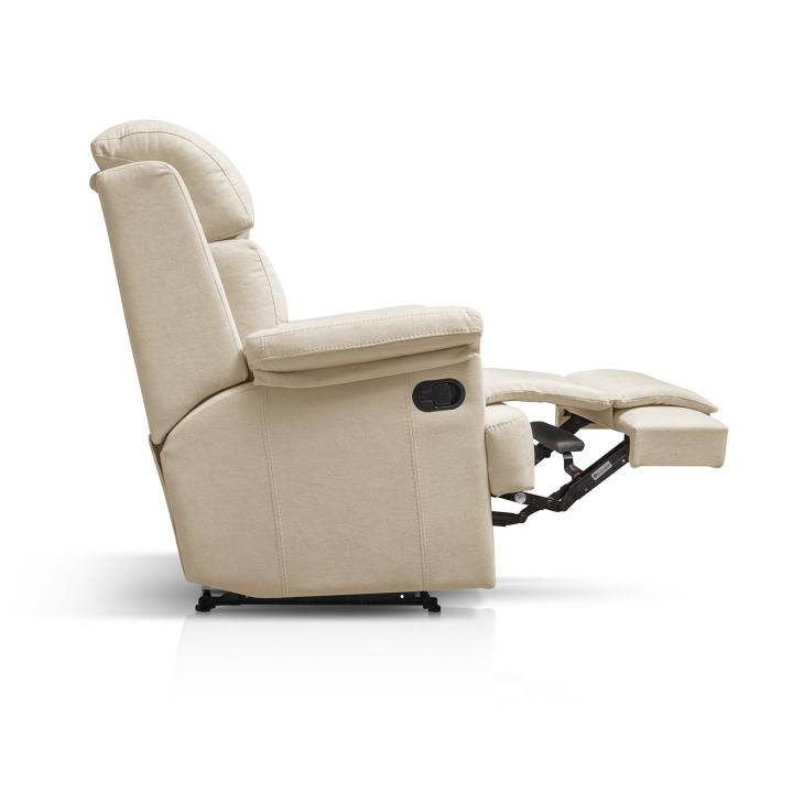 Sillón tapizado reclinable ALNA