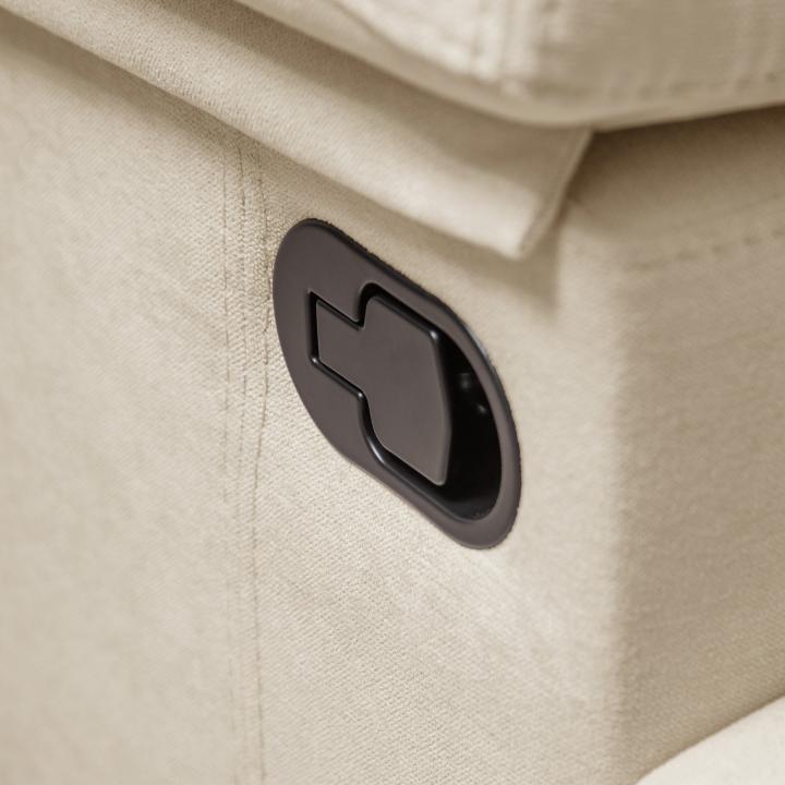 Sillón tapizado reclinable ALNA