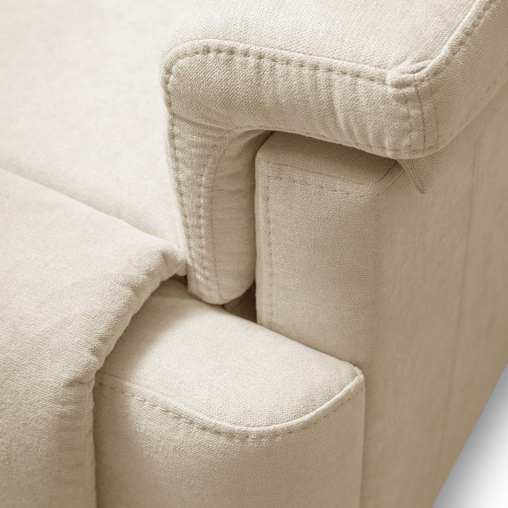 Sillón tapizado reclinable ALNA