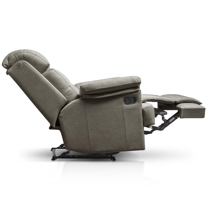 Sillón tapizado reclinable ALNA