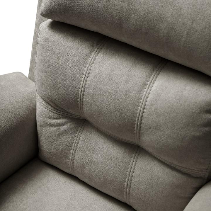 Sillón tapizado reclinable ALNA