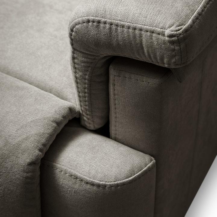 Sillón tapizado reclinable ALNA