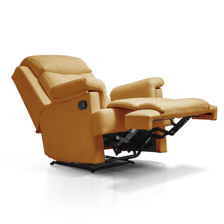 Sillón tapizado reclinable ALNA