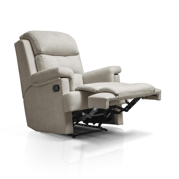 Sillón tapizado reclinable ALNA