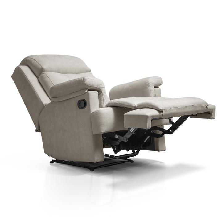 Sillón tapizado reclinable ALNA