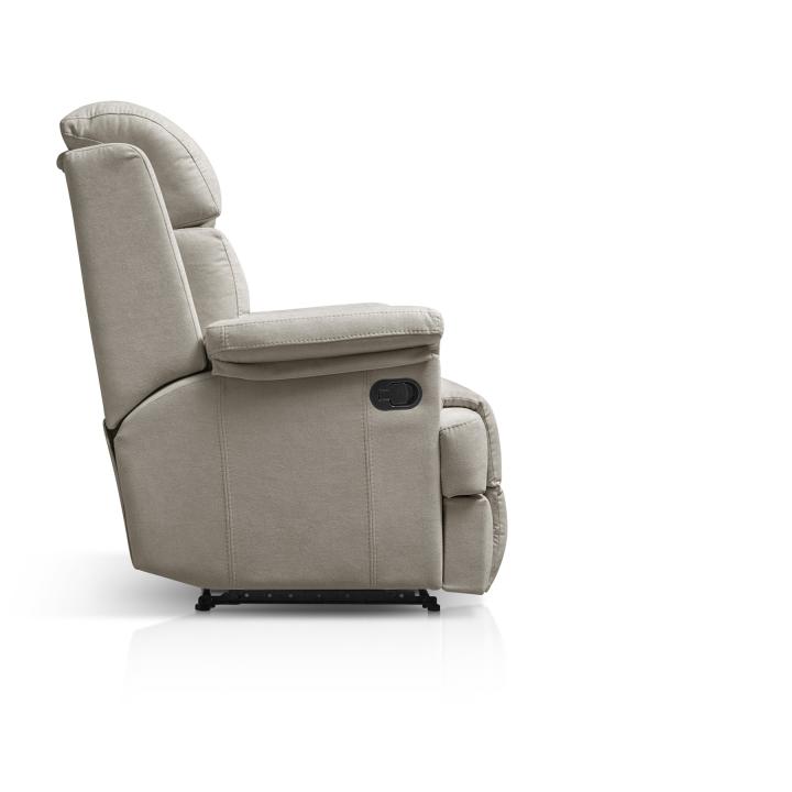 Sillón tapizado reclinable ALNA