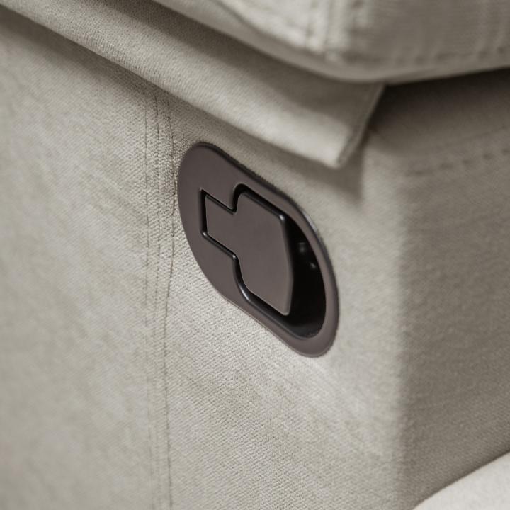 Sillón tapizado reclinable ALNA