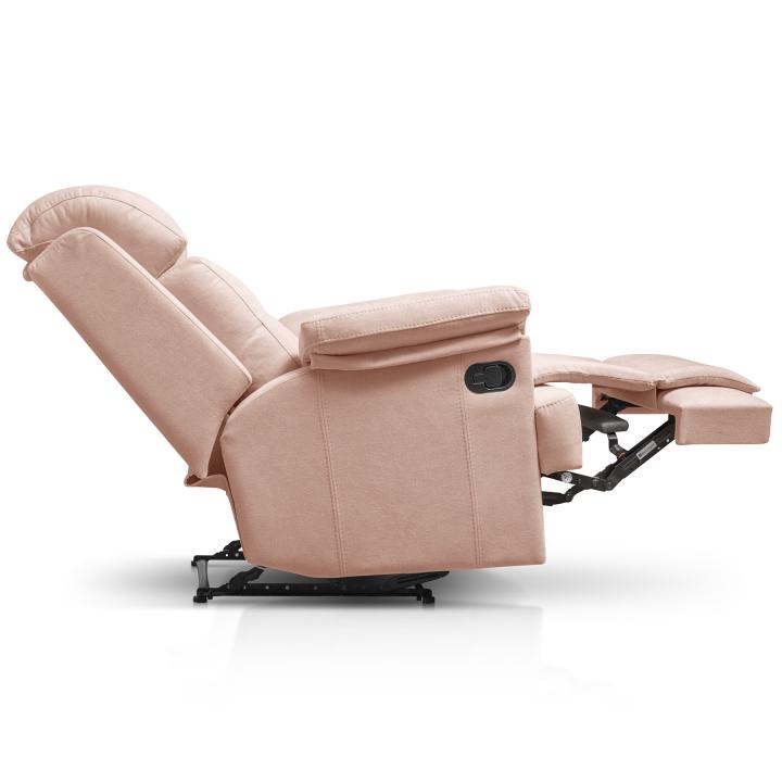 Sillón tapizado reclinable ALNA