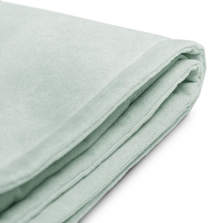 Funda de tela con solapas para cabecero