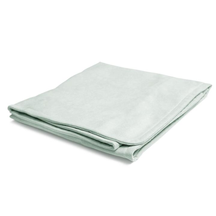 Funda de tela con solapas para cabecero