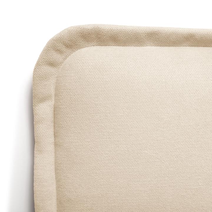 Funda de tela con solapas para cabecero