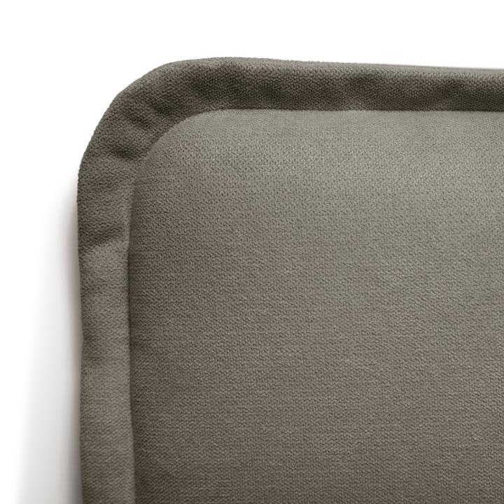 Funda de tela con solapas para cabecero