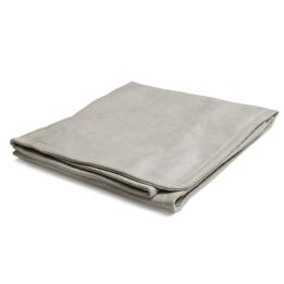 Funda de tela con solapas para cabecero
