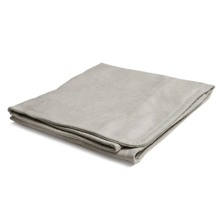 Funda de tela con solapas para cabecero