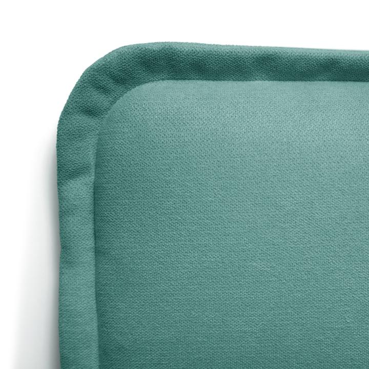 Funda de tela con solapas para cabecero