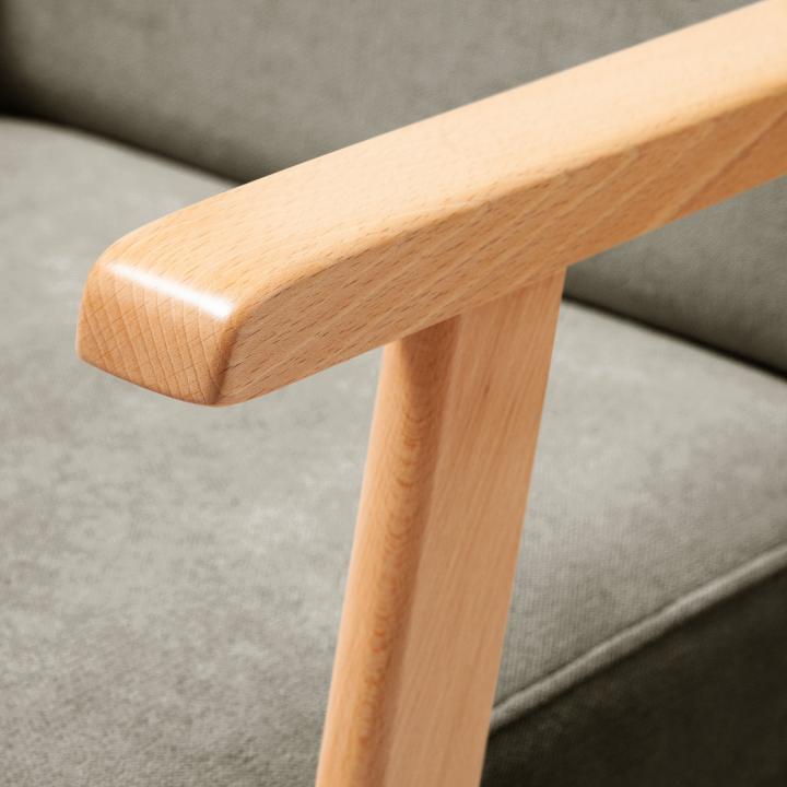 Sillón orejero tapizado OREGON HAYA
