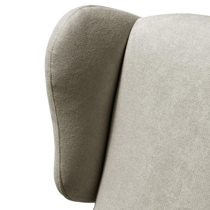 Sillón orejero tapizado OREGON HAYA