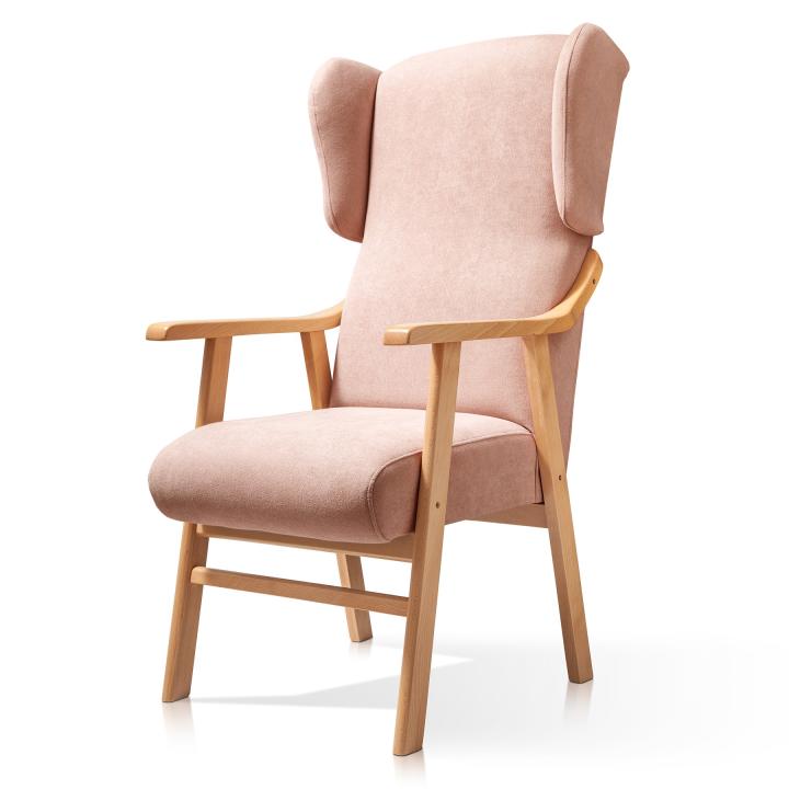 Sillón orejero tapizado OREGON HAYA