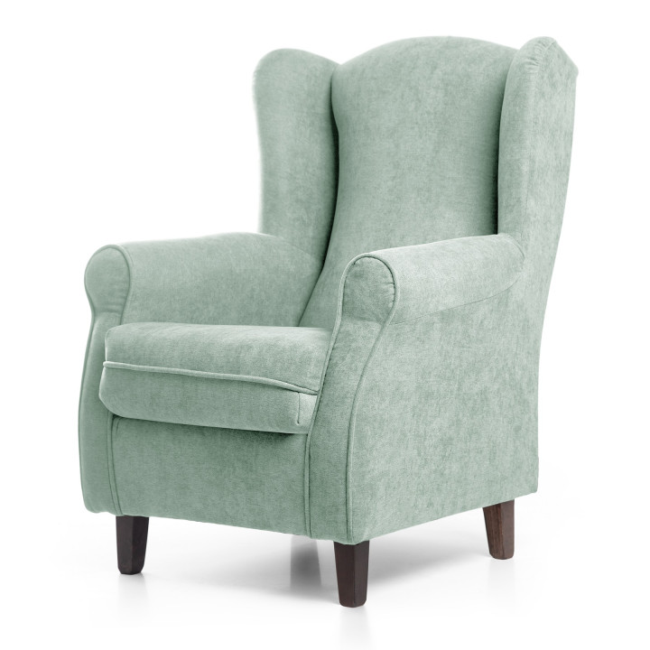 Sillón orejero tapizado IRENE