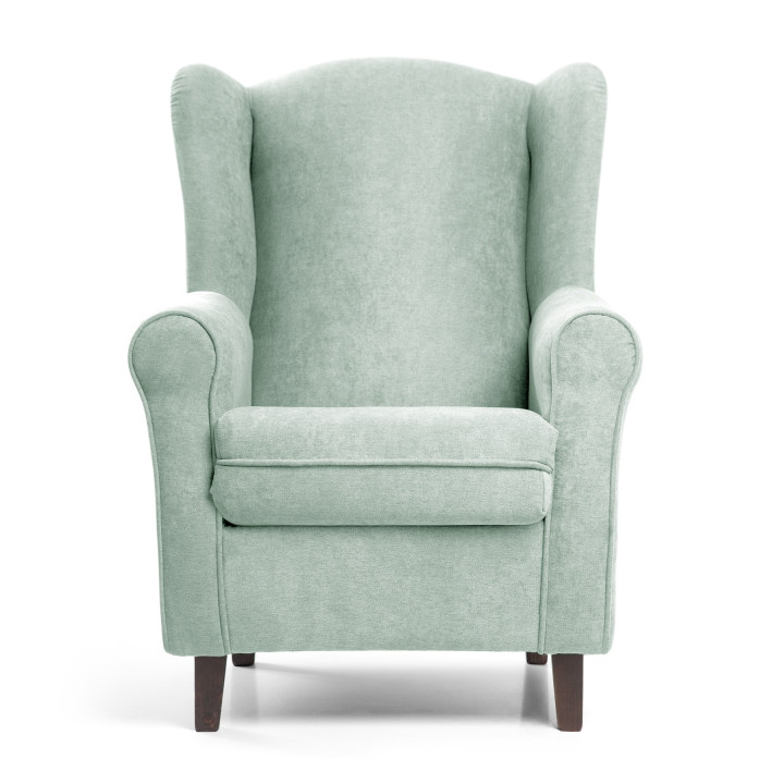 Sillón orejero tapizado IRENE