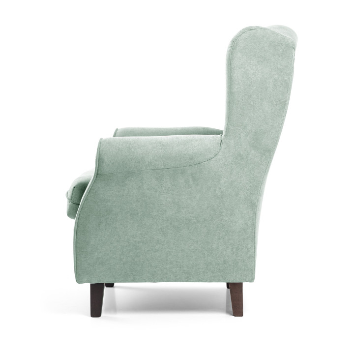 Sillón orejero tapizado IRENE