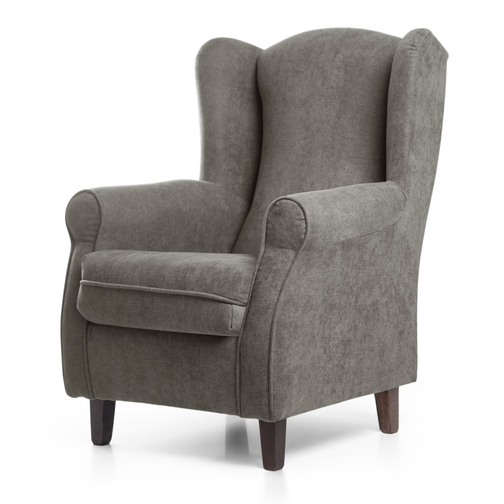 Sillón orejero tapizado IRENE