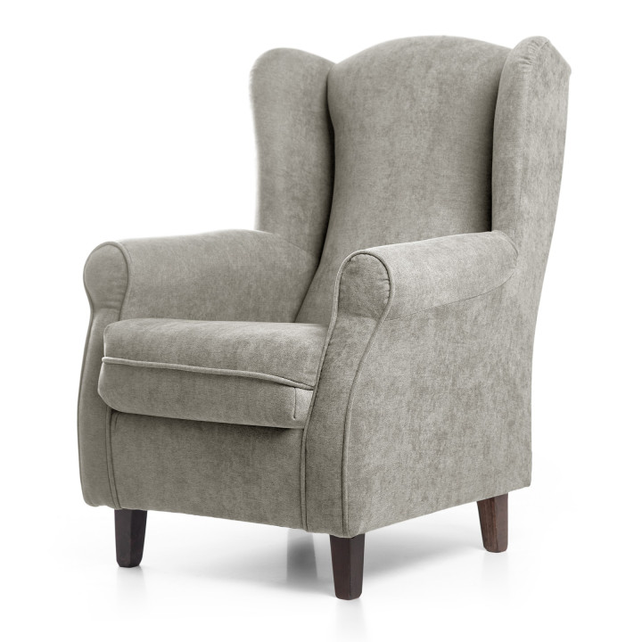Sillón orejero tapizado IRENE