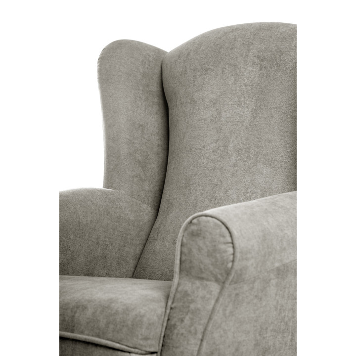 Sillón orejero tapizado IRENE