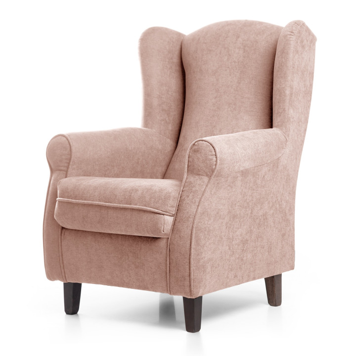 Sillón orejero tapizado IRENE