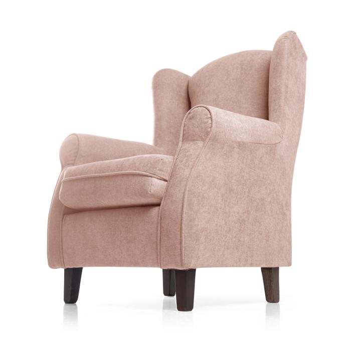 Sillón orejero tapizado IRENE