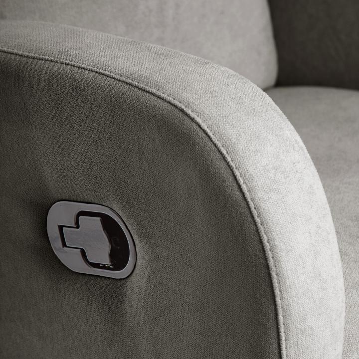 Sillón reclinable tapizado SOFT