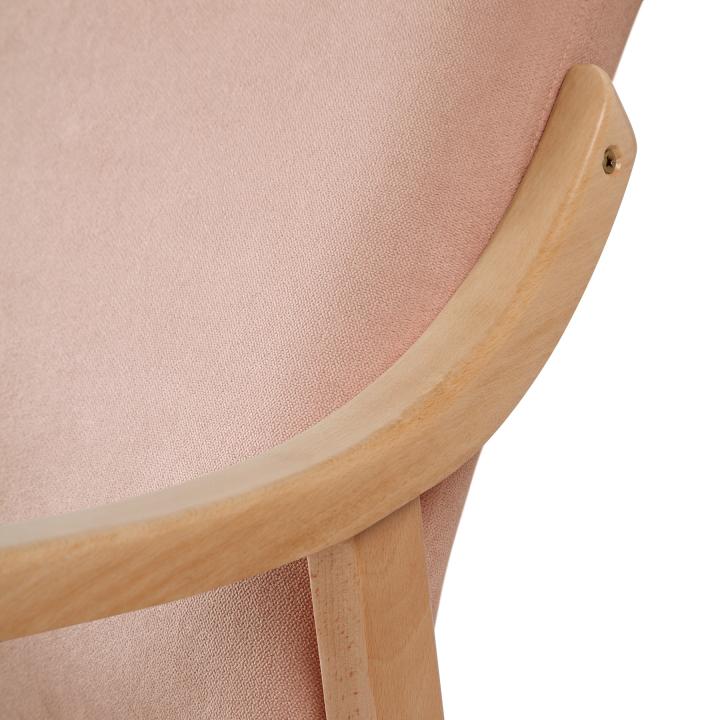 Silla de madera tapizado CALPE HAYA 