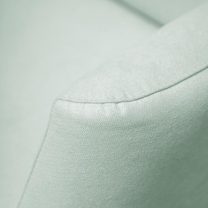 Sillón reclinable tapizado en tela LÚA