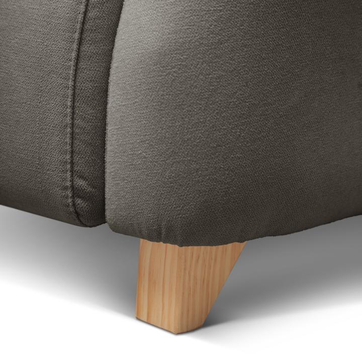 Sillón reclinable tapizado en tela LÚA