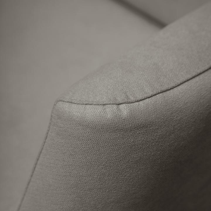 Sillón reclinable tapizado en tela LÚA